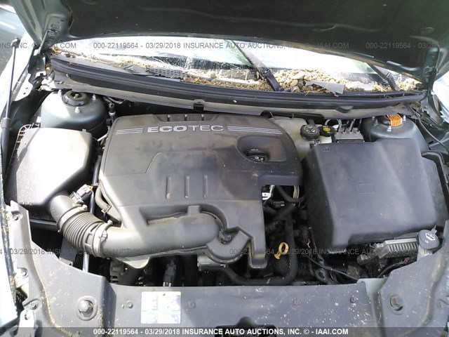 1G1ZG57B99F206721 - 2009 CHEVROLET MALIBU LS 绿色 照片 10