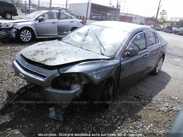 1G1ZG57B99F206721 - 2009 CHEVROLET MALIBU LS 绿色 照片 2
