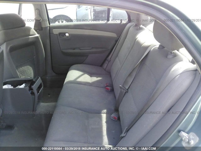 1G1ZG57B99F206721 - 2009 CHEVROLET MALIBU LS 绿色 照片 8