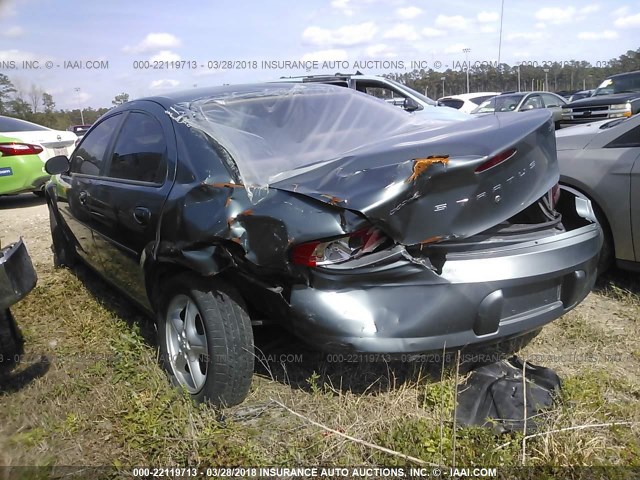 1B3EL46X56N253109 - 2006 DODGE STRATUS SXT BLUE photo 3