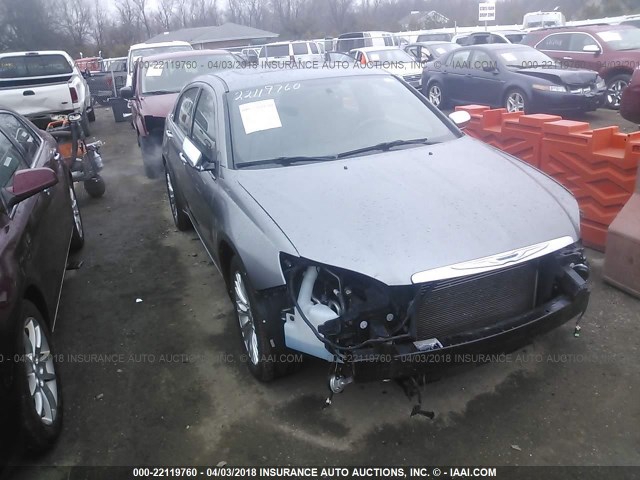 1C3BC2FG6BN590330 - 2011 CHRYSLER 200 LIMITED GRAY photo 1