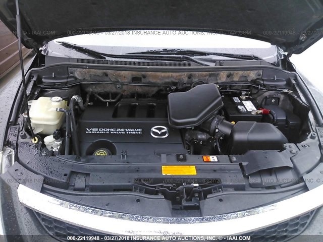 JM3TB38Y170118336 - 2007 MAZDA CX-9 BLACK photo 10
