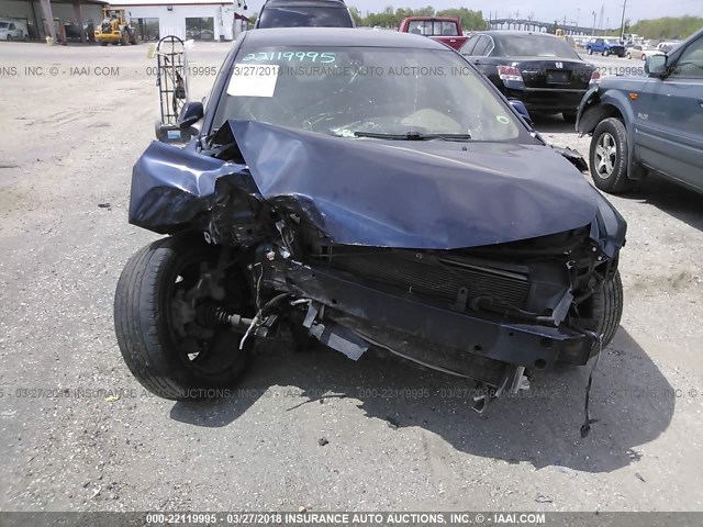 1G1ZC5EBXAF147519 - 2010 CHEVROLET MALIBU 1LT 深蓝色 照片 6