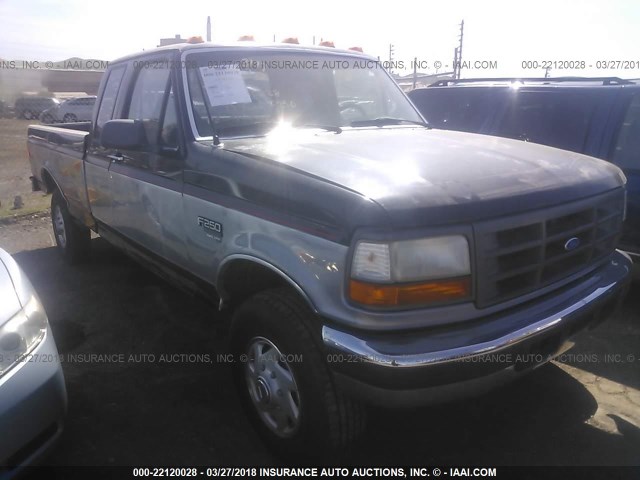 1FTHX26F7SKB25848 - 1995 FORD F250 BLACK photo 1