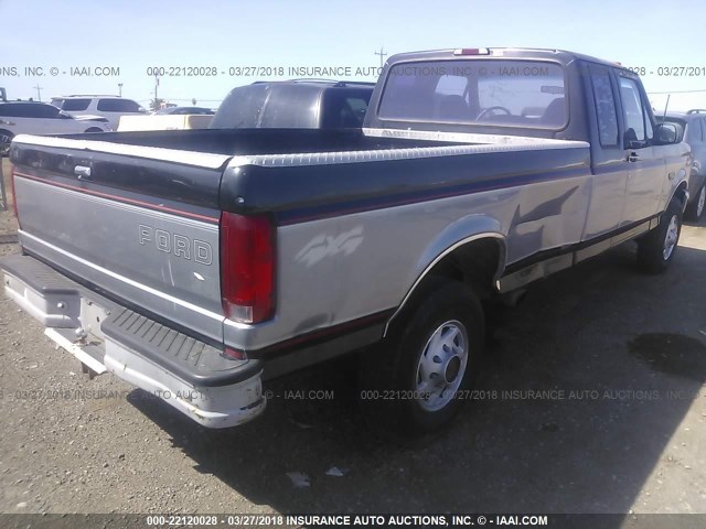 1FTHX26F7SKB25848 - 1995 FORD F250 BLACK photo 4