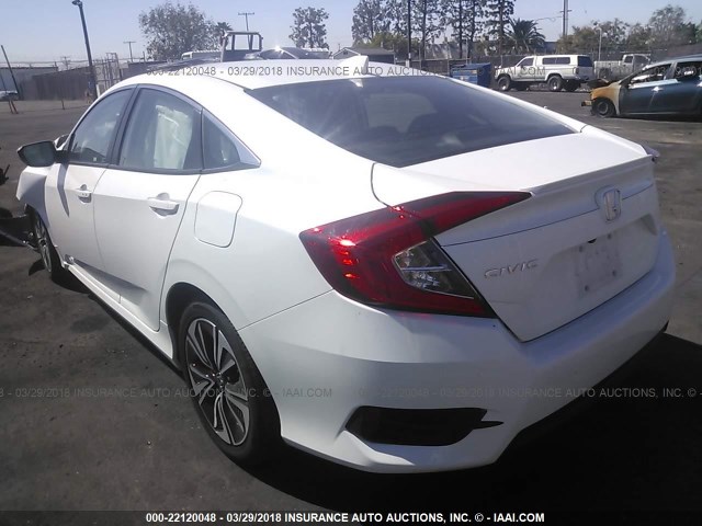 2HGFC1F76HH642226 - 2017 HONDA CIVIC EXL WHITE photo 3
