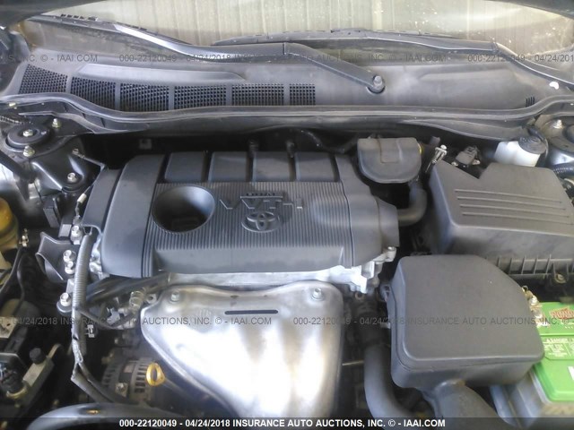 4T1BF3EKXBU183126 - 2011 TOYOTA CAMRY SE/LE/XLE GRAY photo 10