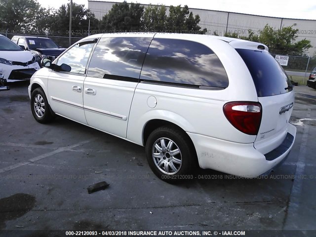 2C4GP54L75R160515 - 2005 CHRYSLER TOWN & COUNTRY TOURING WHITE photo 3