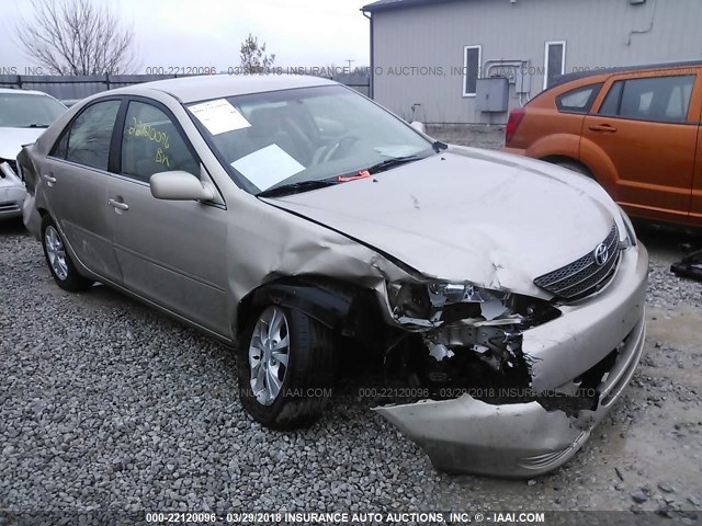 4T1BF32K54U571498 - 2004 TOYOTA CAMRY LE/XLE/SE თაფლისფერი ფოტო 1