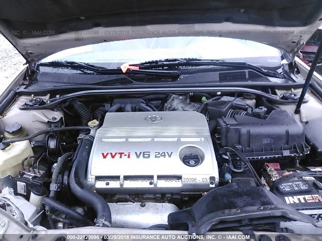 4T1BF32K54U571498 - 2004 TOYOTA CAMRY LE/XLE/SE თაფლისფერი ფოტო 10