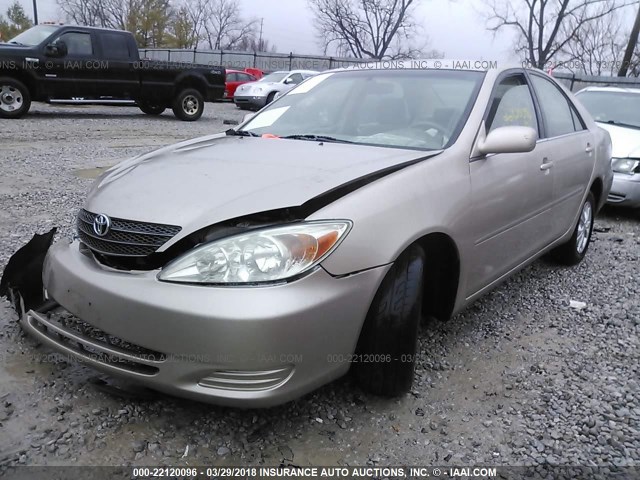 4T1BF32K54U571498 - 2004 TOYOTA CAMRY LE/XLE/SE თაფლისფერი ფოტო 2