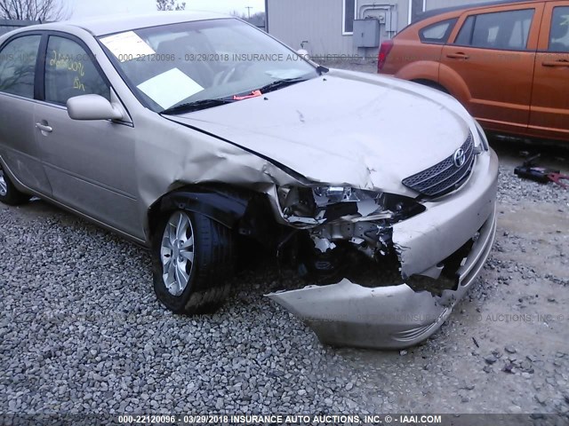 4T1BF32K54U571498 - 2004 TOYOTA CAMRY LE/XLE/SE თაფლისფერი ფოტო 6