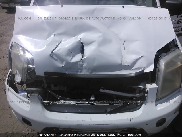 NM0LS7DN0CT120323 - 2012 FORD TRANSIT CONNECT XLT WHITE photo 10