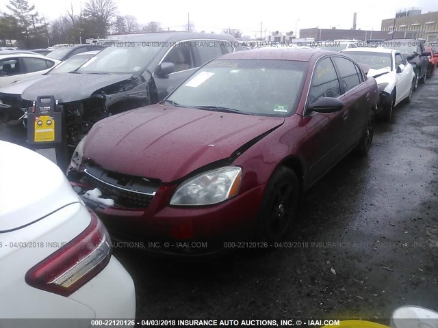 1N4AL11D86N387594 - 2006 NISSAN ALTIMA S/SL MAROON photo 2