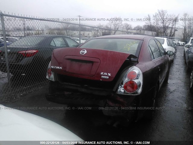 1N4AL11D86N387594 - 2006 NISSAN ALTIMA S/SL MAROON photo 6