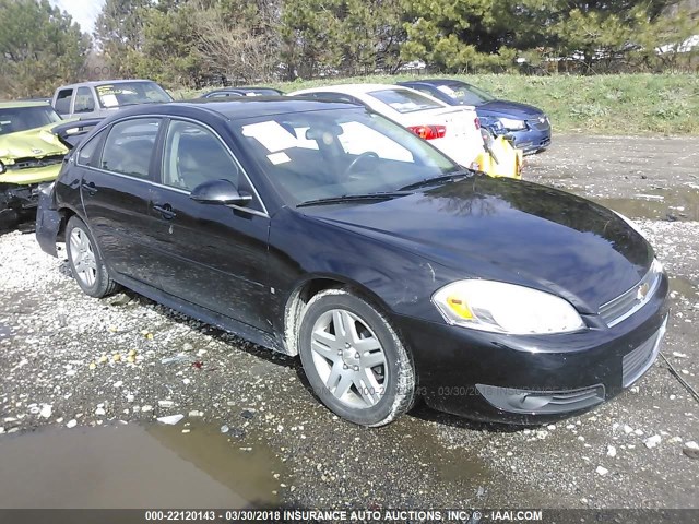 2G1WC57MX91171050 - 2009 CHEVROLET IMPALA 2LT BLACK photo 1