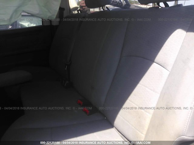 3C6UR5HL3DG528272 - 2013 RAM 2500 ST WHITE photo 8