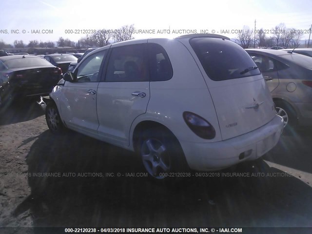 3A4FY58B47T609606 - 2007 CHRYSLER PT CRUISER TOURING WHITE photo 3