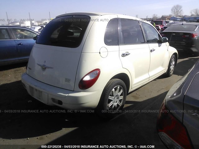 3A4FY58B47T609606 - 2007 CHRYSLER PT CRUISER TOURING WHITE photo 4