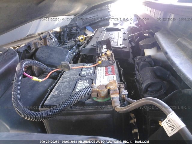 KM8JU3AC6CU480475 - 2012 HYUNDAI TUCSON GLS/LIMITED ნაცრისფერი ფოტო 10