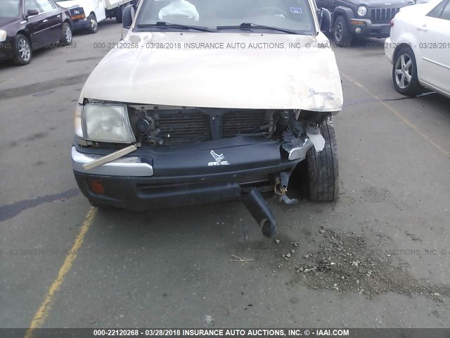 5TESN92N7YZ699923 - 2000 TOYOTA TACOMA XTRACAB PRERUNNER ოქროსფერი ფოტო 6
