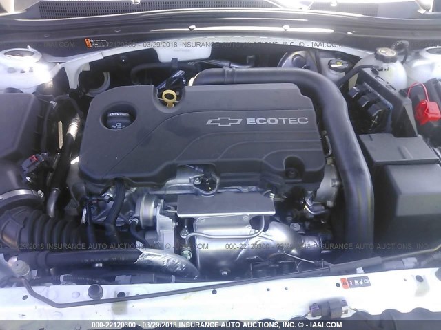 1G1ZB5ST1HF218018 - 2017 CHEVROLET MALIBU LS WHITE photo 10