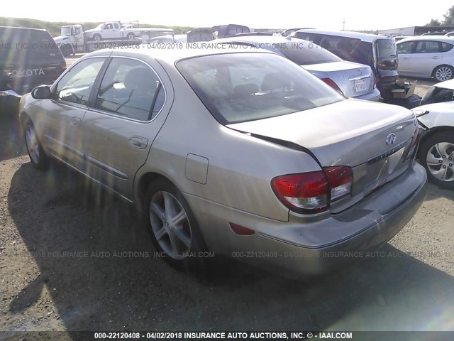 JNKDA31AX2T000384 - 2002 INFINITI I35 GOLD photo 3