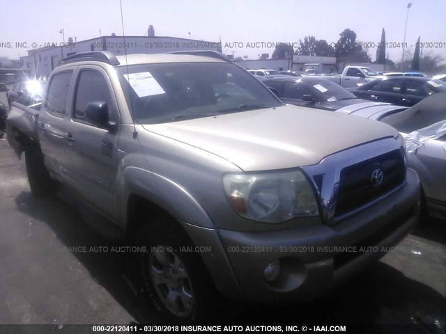 5TEJU62N57Z415023 - 2007 TOYOTA TACOMA DOUBLE CAB PRERUNNER TAN photo 1
