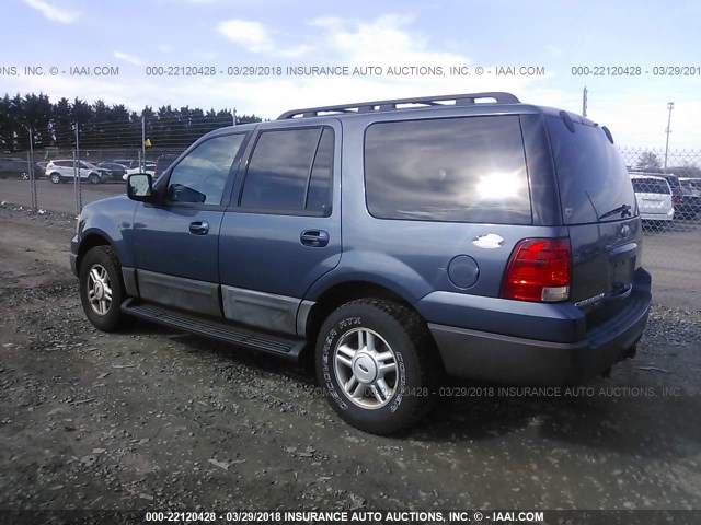1FMPU16546LA91448 - 2006 FORD EXPEDITION XLT 蓝色 照片 3