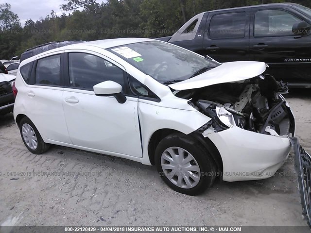 3N1CE2CP1FL363795 - 2015 NISSAN VERSA NOTE S/S PLUS/SV/SL/SR WHITE photo 1