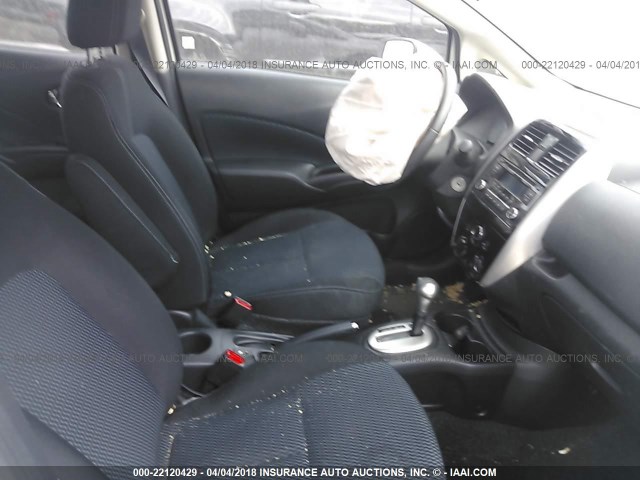 3N1CE2CP1FL363795 - 2015 NISSAN VERSA NOTE S/S PLUS/SV/SL/SR WHITE photo 5