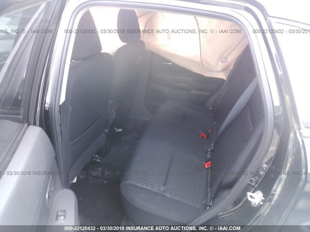 JA4AR4AU9CZ008658 - 2012 MITSUBISHI OUTLANDER SPORT SE BLACK photo 8