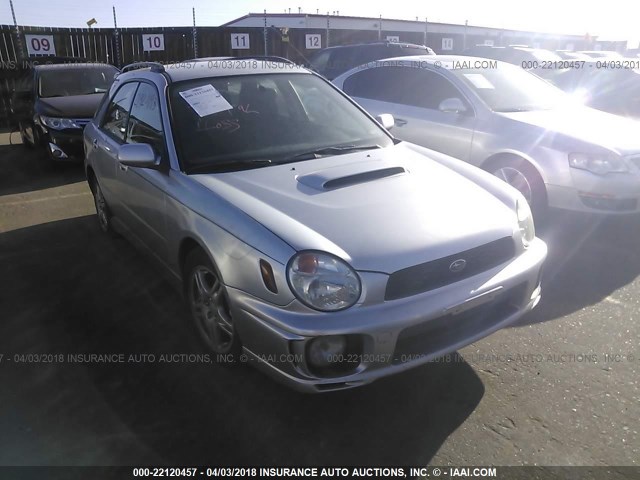 JF1GG29683G800284 - 2003 SUBARU IMPREZA WRX SILVER photo 1