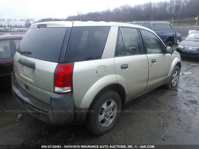 5GZCZ23D72S816108 - 2002 SATURN VUE GOLD photo 4