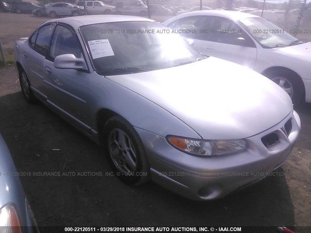 1G2WP52K41F130478 - 2001 PONTIAC GRAND PRIX GT SILVER photo 1