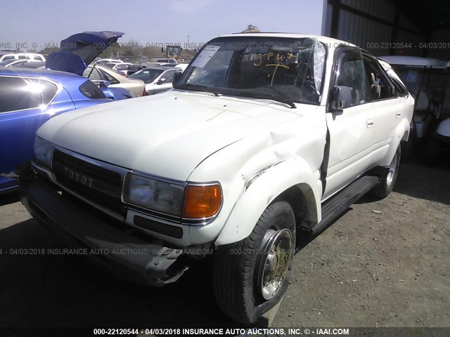 JT3HJ85J2T0122531 - 1996 TOYOTA LAND CRUISER HJ85 WHITE photo 6