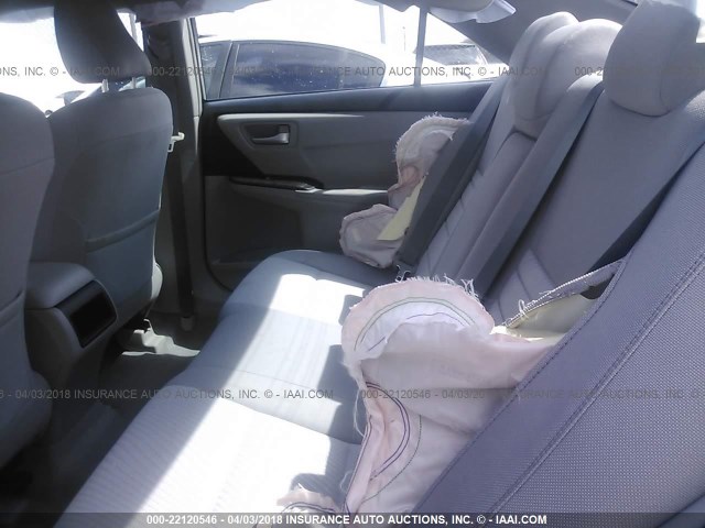 4T1BF1FK1HU626548 - 2017 TOYOTA CAMRY LE/XLE/SE/XSE BURGUNDY photo 8