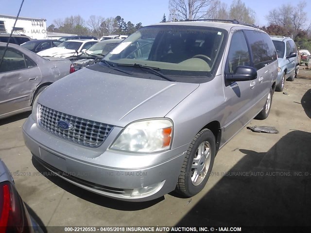 2FMZA52275BA83914 - 2005 FORD FREESTAR SEL SILVER photo 2