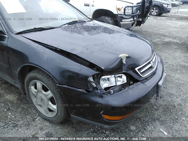 19UYA1154VL018508 - 1997 ACURA 2.2CL Negro foto 6