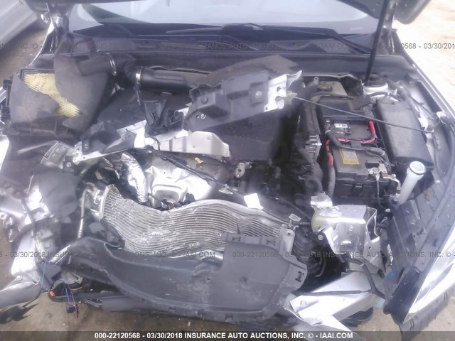 1G11B5SLXEF222884 - 2014 CHEVROLET MALIBU LS 银色 照片 10