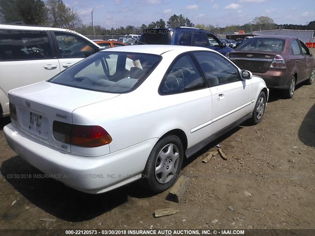 1HGEJ8142WL136416 - 1998 HONDA CIVIC EX WHITE photo 4