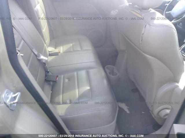 1J4FT48B29D155499 - 2009 JEEP PATRIOT LIMITED BEIGE photo 8