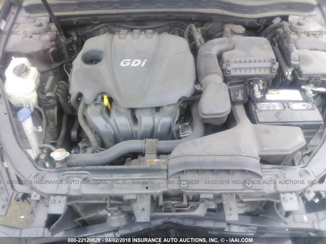 5XXGM4A7XDG226895 - 2013 KIA OPTIMA LX Բորդո լուսանկար 10