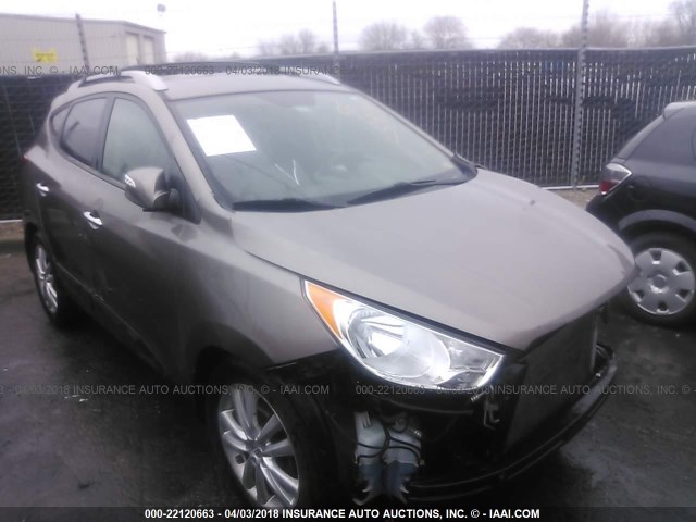 KM8JUCAC5BU225413 - 2011 HYUNDAI TUCSON GLS/LIMITED 棕色 照片 1