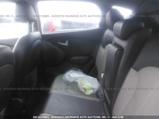 KM8JUCAC5BU225413 - 2011 HYUNDAI TUCSON GLS/LIMITED TAN photo 8