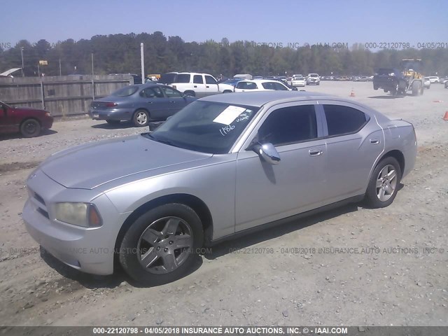 2B3KA43G47H790108 - 2007 DODGE CHARGER SE/SXT SILVER photo 2