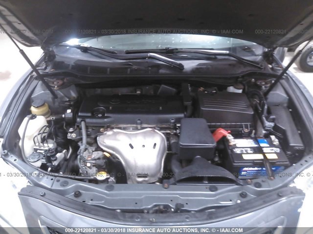 4T1BE46K07U050938 - 2007 TOYOTA CAMRY NEW GENERAT CE/LE/XLE/SE GRAY photo 10