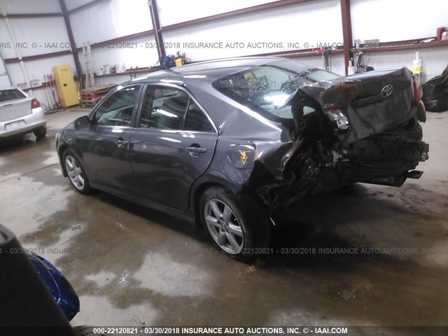 4T1BE46K07U050938 - 2007 TOYOTA CAMRY NEW GENERAT CE/LE/XLE/SE GRAY photo 3