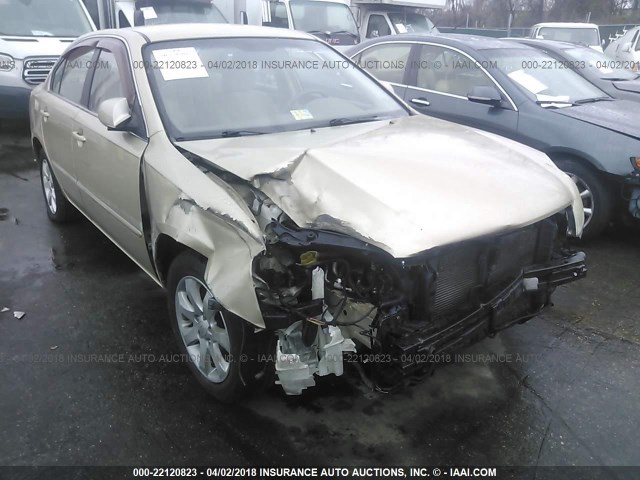 KNAGE124685212922 - 2008 KIA OPTIMA LX/EX GOLD photo 6