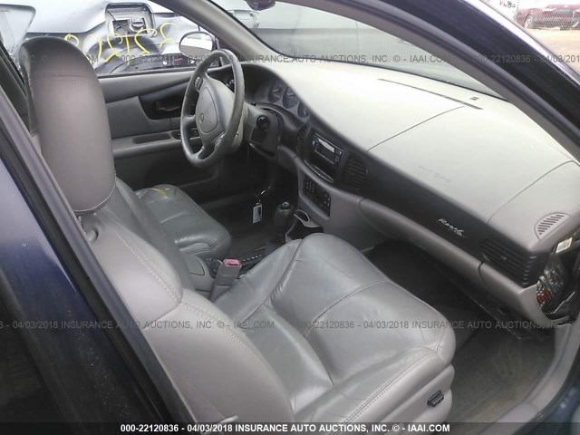 2G4WF5517Y1212803 - 2000 BUICK REGAL GS BLUE photo 5